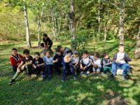 Экскурсия в осенний лес учащимися 3 "А" класса